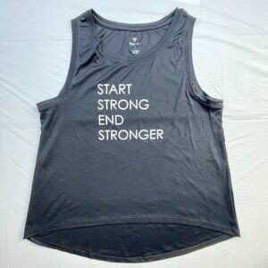 Yogo Black Women's activewear Tank-Large